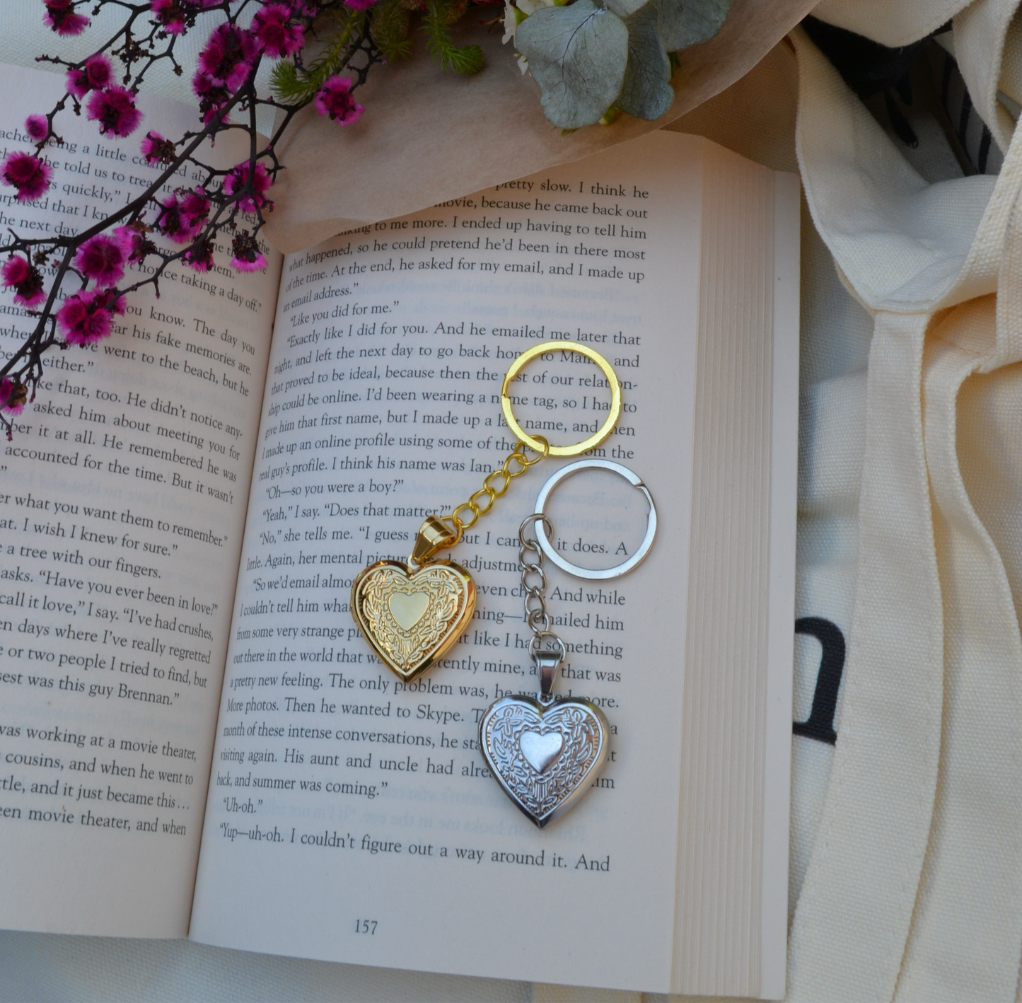 Locket Keychain